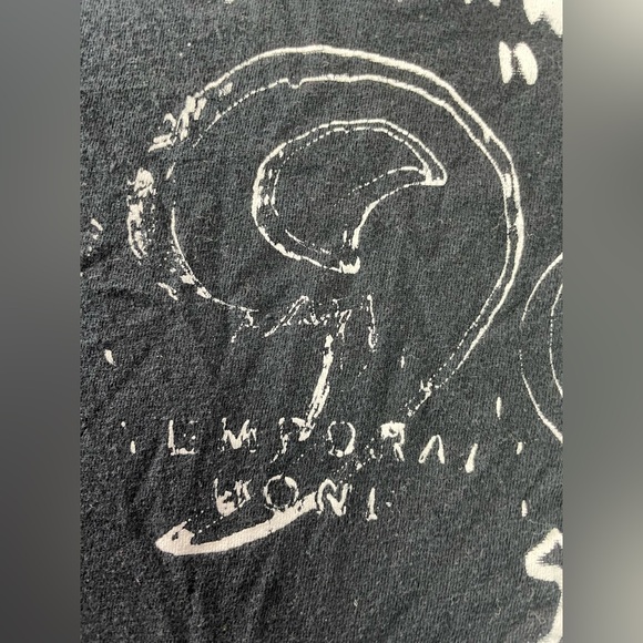 999 Black Skull Crew T Shirt Size Large Short Used - Picture 7 of 12